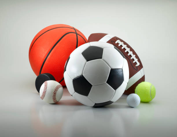 a collection of sports equipment from all major sports.